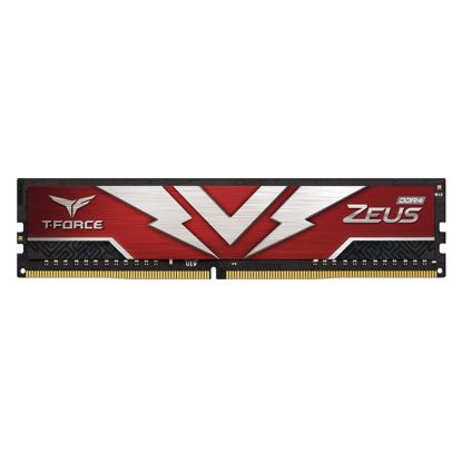  Зображення Модуль пам'яті для комп'ютера DDR4 16GB 3200 MHz T-Force Zeus Red Team (TTZD416G3200HC2001) 